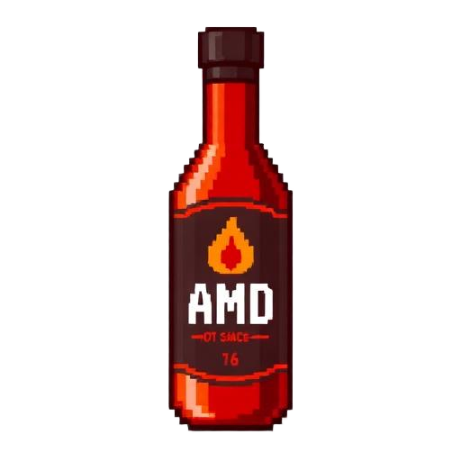 AMD Hot Sauce pixel art package
